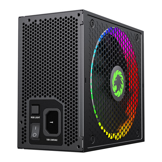 GameMax RGB-850 Pro 850 Watt Fully Modular 80+ Gold ARGB PSU/Power Supply : image 2