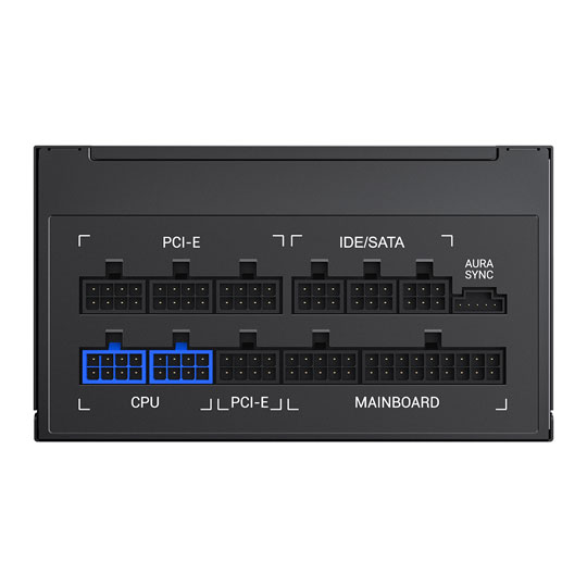 GameMax RGB-850 Pro 850 Watt Fully Modular 80+ Gold ARGB PSU/Power Supply : image 4