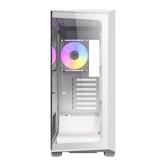 Antec C3 ARGB Mid Tower Tempered Glass PC Gaming Case White : image 3