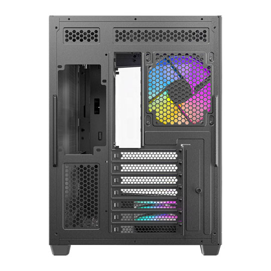 Antec C5 ARGB Mid Tower Tempered Glass PC Gaming Case Black : image 4