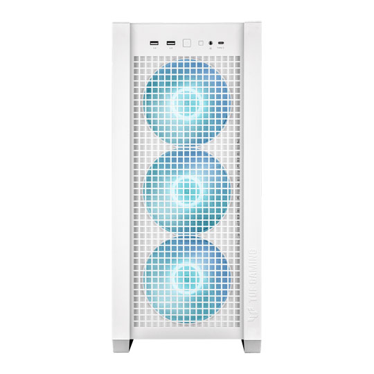 ASUS TUF Gaming GT302 ARGB White Mid Tower Gaming Case : image 3
