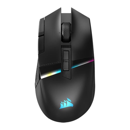 Corsair DARKSTAR WIRELESS MMO/MOBA Optical Gaming Mouse - Factory Refurbished