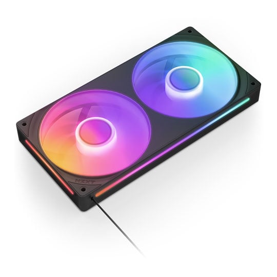 NZXT F240 RGB Core 240mm PWM Uni-body Fan Black