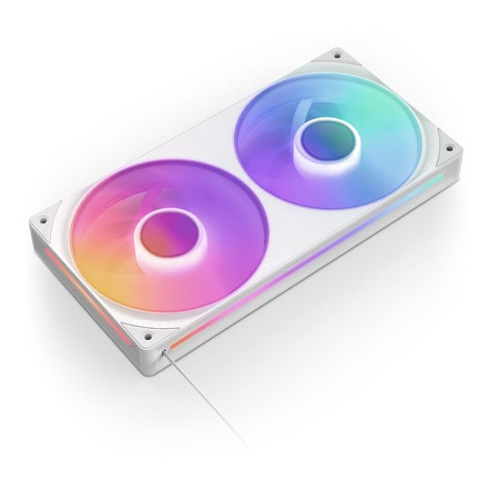 NZXT F240 RGB Core 240mm PWM Uni-body Fan White