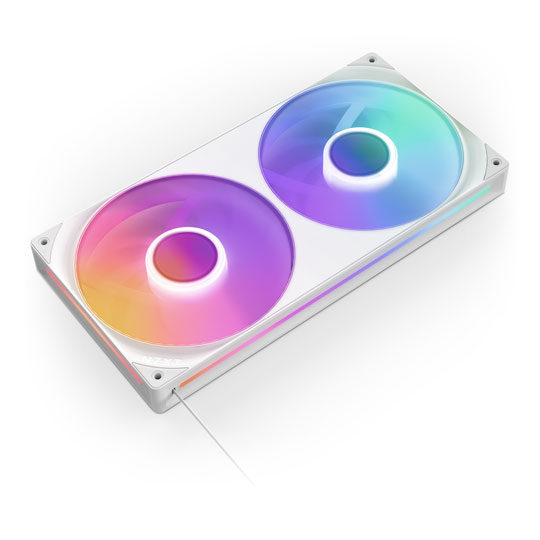 NZXT F280 RGB Core 280mm PWM Uni-body Fan White