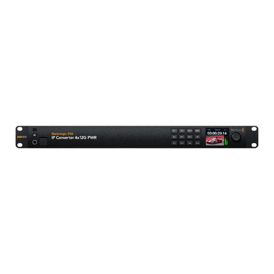Blackmagic 2110 IP Converter 4x12G PWR