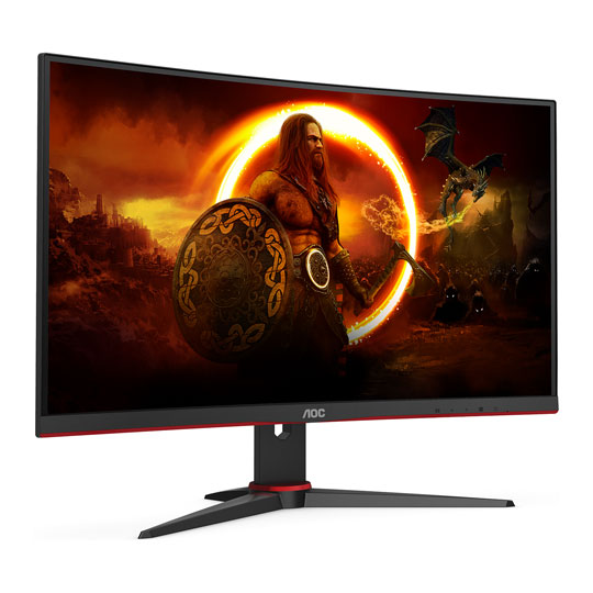 AOC C24G2AE/BK 23.6" Full HD 165Hz Curved FreeSync Premium Monitor