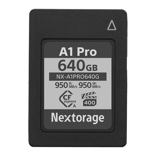 Nextorage CFexpress Type A Memory Card A1 Pro Series (640GB)