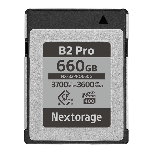 Nextorage CFexpress Type B Memory Card B2 Pro Series (660GB)