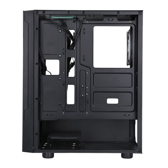 CiT Impact Black Mid Tower PC Gaming Case : image 3
