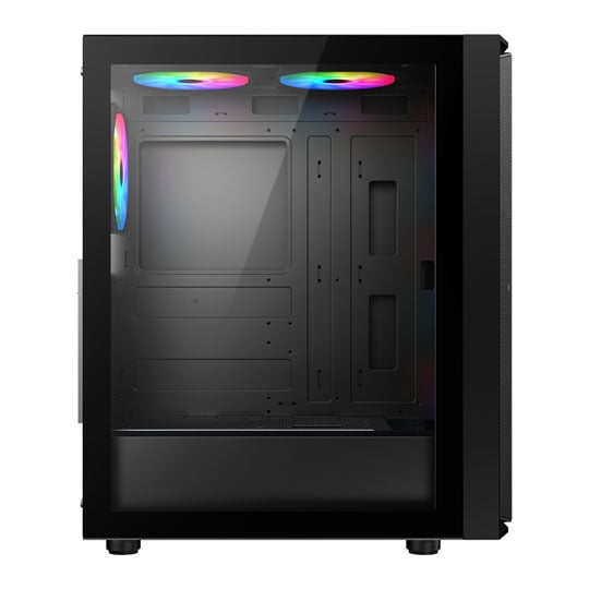 CiT Phantom XL Black Mid Tower E-ATX PC Gaming Case