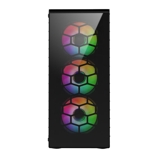 CiT Raider Black Mid Tower PC Gaming Case : image 3