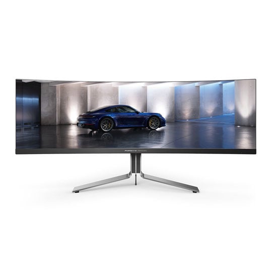 AOC AGON 49" Porsche PD49 Curved DQHD 240Hz Adaptive Sync QD-OLED Gaming Monitor