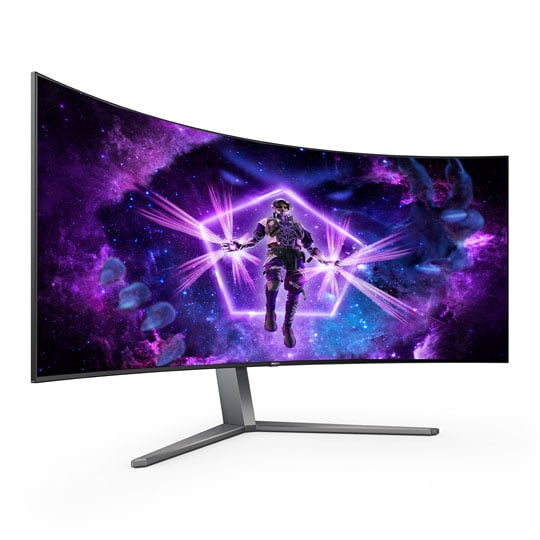 AOC AGON Pro AG456UCZD 44.5" Curved UWQHD 240Hz Adaptive Sync OLED Gaming Monitor