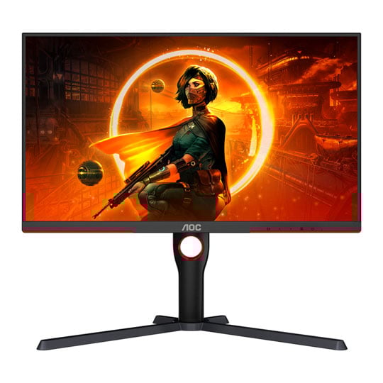 AOC Q27G3XMN/BK 27" Quad HD 180Hz Adaptive Sync Mini LED Gaming Monitor