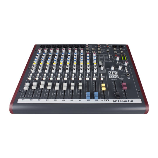 Allen & Heath ZED60-14FX 14-Channel Mixer with USB Audio Interface and Effect : image 3