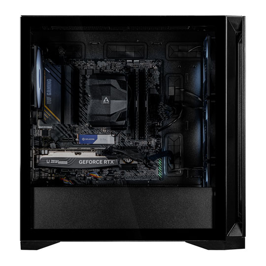 Gaming PC with NVIDIA GeForce RTX 4060 and AMD Ryzen 5 9600X