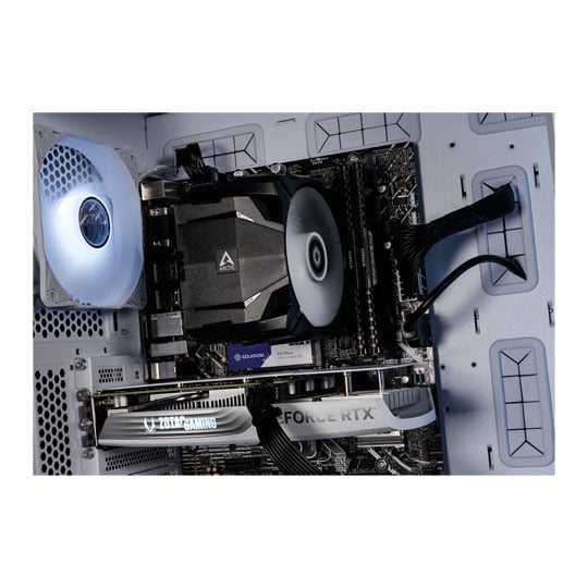 Gaming PC with NVIDIA GeForce RTX 4060 and AMD Ryzen 5 7600 : image 3
