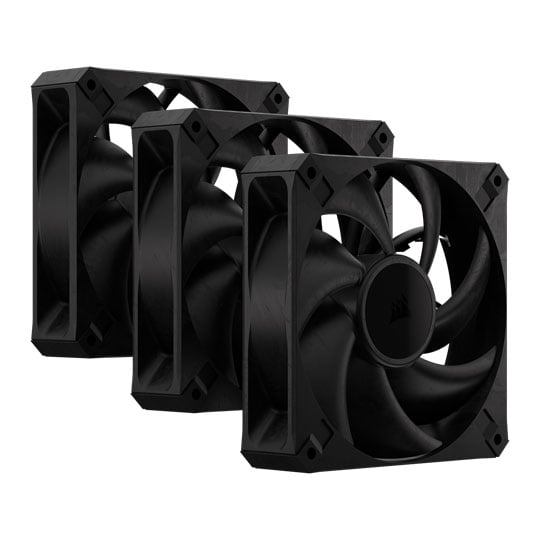 CORSAIR RS120 MAX 120mm PWM Thick Fans - Triple Pack