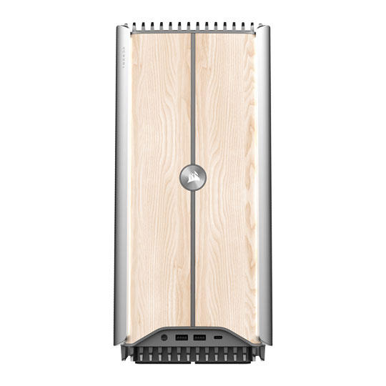 Corsair ONE i500 Core i9-14900K RTX 4080 SUPER Bright Wood Compact Hydro Cooled PC : image 2