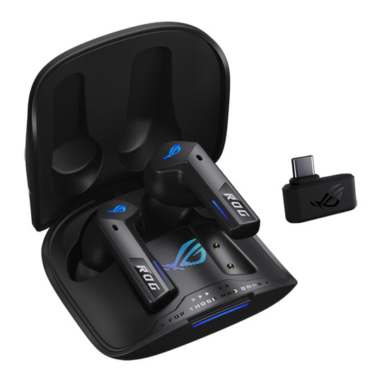 ASUS ROG Cetra True Wireless SpeedNova Black In-Ear Gaming Headphones