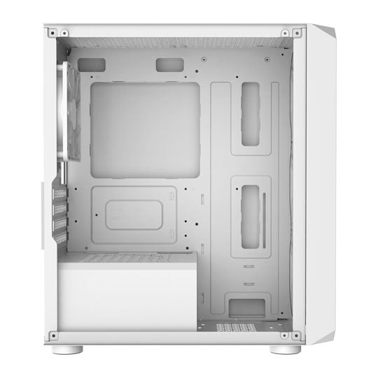 GameMax Icon MicroATX Tempered Glass PC Gaming Case White GameMax Icon MicroATX Tempered Glass PC Gaming Case White