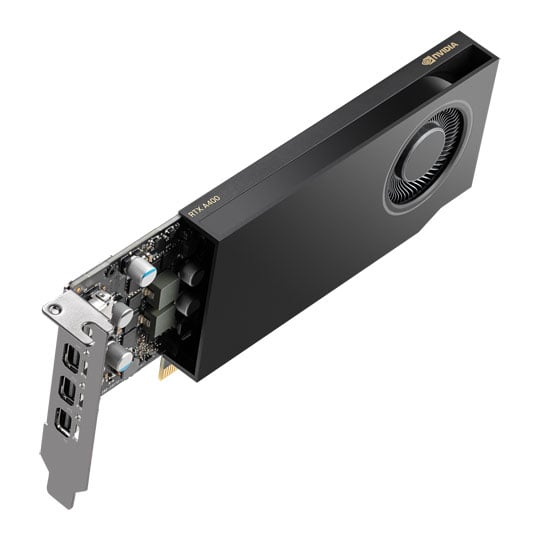 PNY NVIDIA RTX A400 4GB GDDR6 Ampere Ray Tracing OEM Workstation Graphics Card
