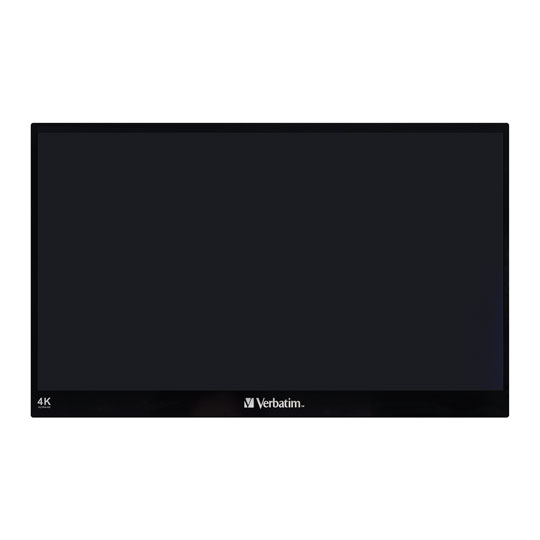 Verbatim 17.3" 4K UHD IPS Portable Touchscreen Monitor with Speakers : image 2