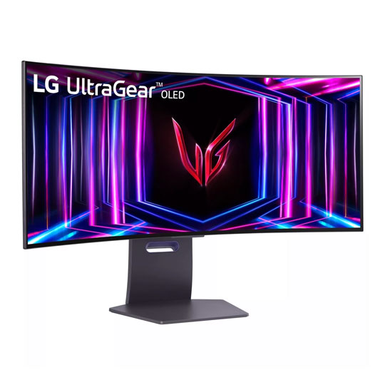 LG UltraGear 34" 34GS95QE-B UWQHD Curved FreeSync Premium Pro OLED Gaming Monitor : image 2