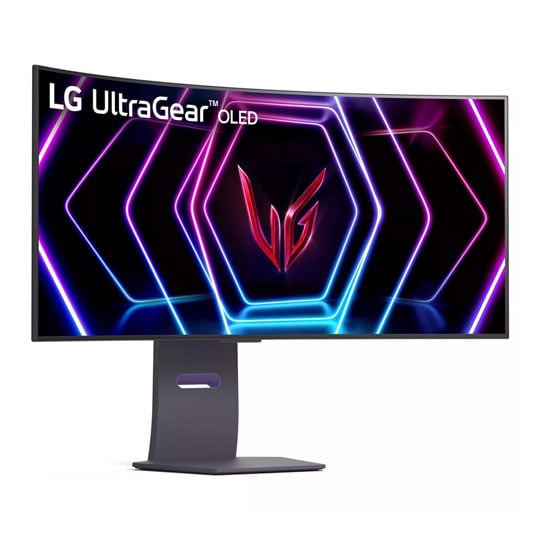LG UltraGear 39" 39GS95QE-B UWQHD Curved FreeSync Premium Pro OLED Gaming Monitor