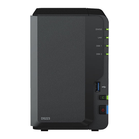 Synology DiskStation DS223 16TB Desktop NAS Unit GbE LAN USB 3.2 Gen1 : image 3
