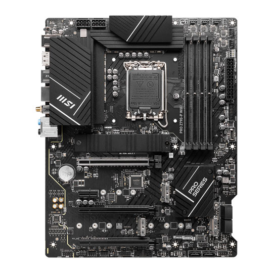 MSI PRO Intel Z790-P WIFI PCIe 5.0 DDR5 ATX Motherboard : image 2