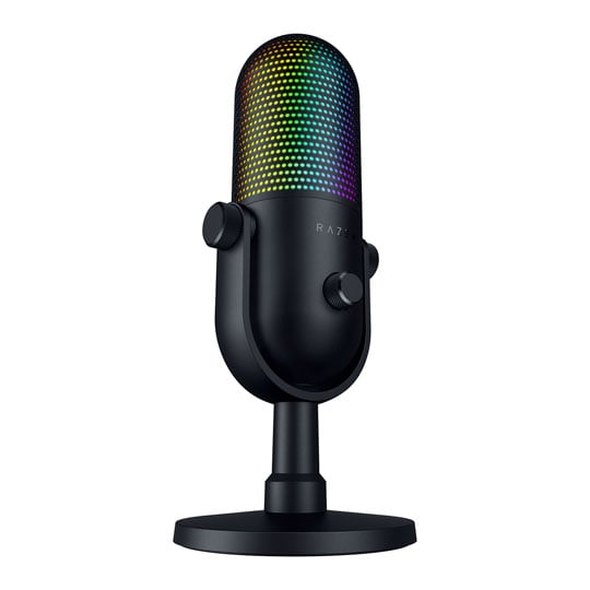 Razer Seiren V3 Chroma RGB USB Condenser Black Streaming Microphone