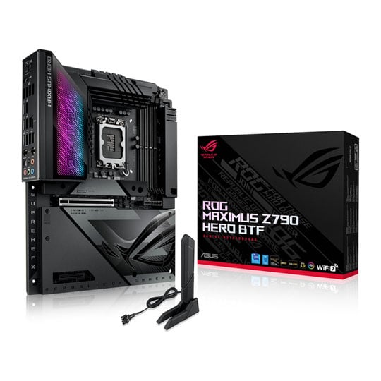ASUS ROG MAXIMUS Z790 HERO BTF DDR5 PCIe 5.0 ATX Motherboard