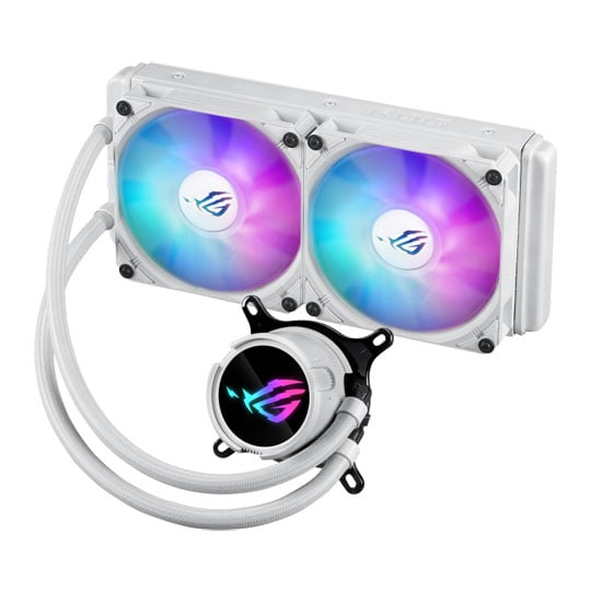 ASUS ROG STRIX LC III 240mm ARGB White AIO Intel/AMD CPU Water Cooler : image 4