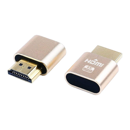 DTECH HDMI Dummy Plug Display Emulator Triple Pack : image 4