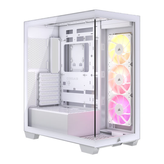 Corsair 3500X ARGB White Tempered Glass Mid-Tower ATX Case
