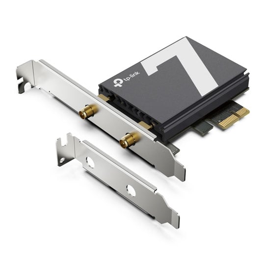 tp-link Archer TBE550E BE9300 WiFi 7 Bluetooth MU-MIMO Tri Band PCI-E Adapter : image 3