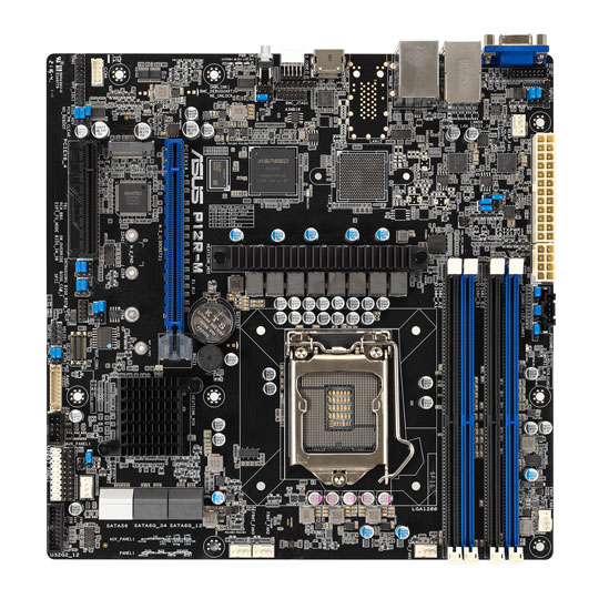 ASUS Intel Xeon P12R-M MicroATX Server Motherboard