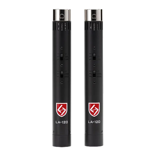 Lauten Audio - Black Series - LA120 V2 - FET Condenser Microphones (Pair)