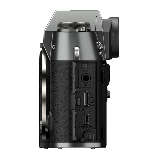 Fujifilm X-T50 Camera Body Only (Charcoal Silver) : image 4