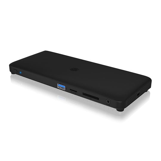 ICY BOX USB Type-C 11 in 1 Docking Station 65W PD Black