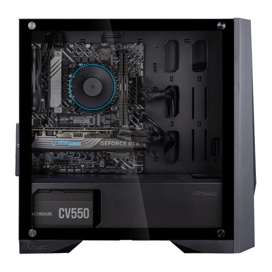Gaming PC with NVIDIA GeForce RTX 3050 and Intel Core i5 12400F : image 2