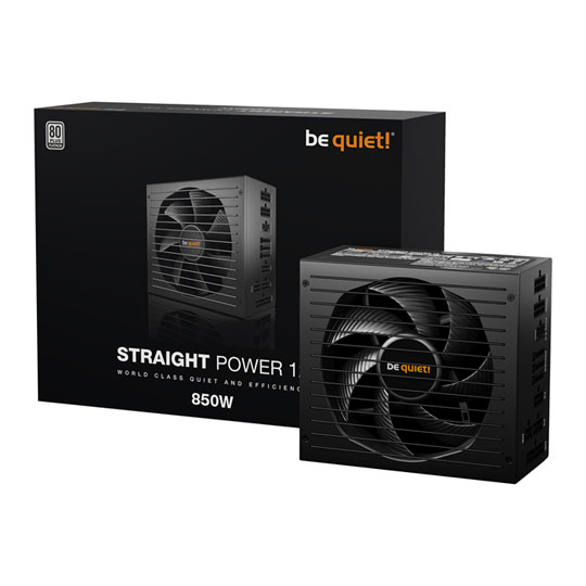be quiet! Straight Power 12 850W 80+ Platinum Fully Modular ATX3.0 Open Box Power Supply be quiet! Straight Power 12 850W 80+ Platinum Fully Modular ATX3.0 Open Box Power Supply