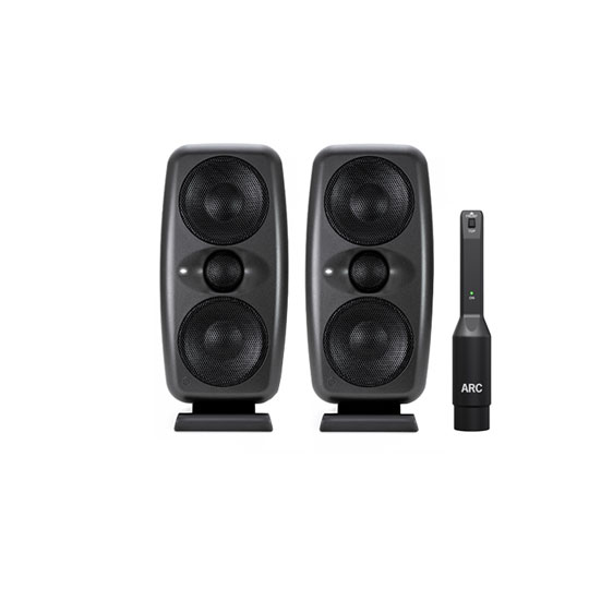 IK Multimedia iLoud MTM MKII Monitor Speakers including ARC Mic (Pair)