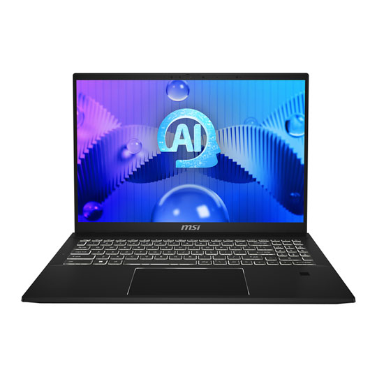 MSI Summit E16 AI Studio 16" QHD+ 165Hz Ultra 7 CPU GeForce RTX 4050 Laptop