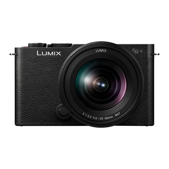Panasonic Lumix S9 Black Mirrorless Camera with S 20-60mm Lens