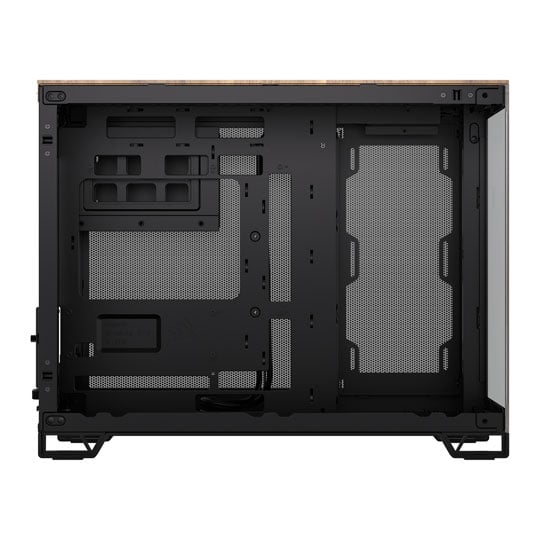 Corsair 2500X Black/Walnut Dual Chamber Tempered Glass Micro ATX PC Case