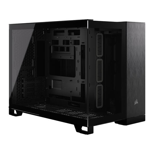 CORSAIR 2500X Black/Obsidian Alumini Dual Chamber Tempered Glass Micro ATX PC Case CORSAIR 2500X Black/Obsidian Alumini Dual Chamber Tempered Glass Micro ATX PC Case