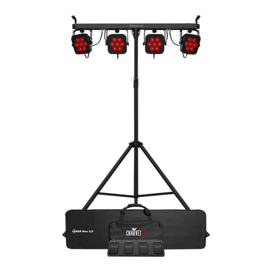 Chauvet 4BAR Hex ILS Complete Wash Lighting Solution